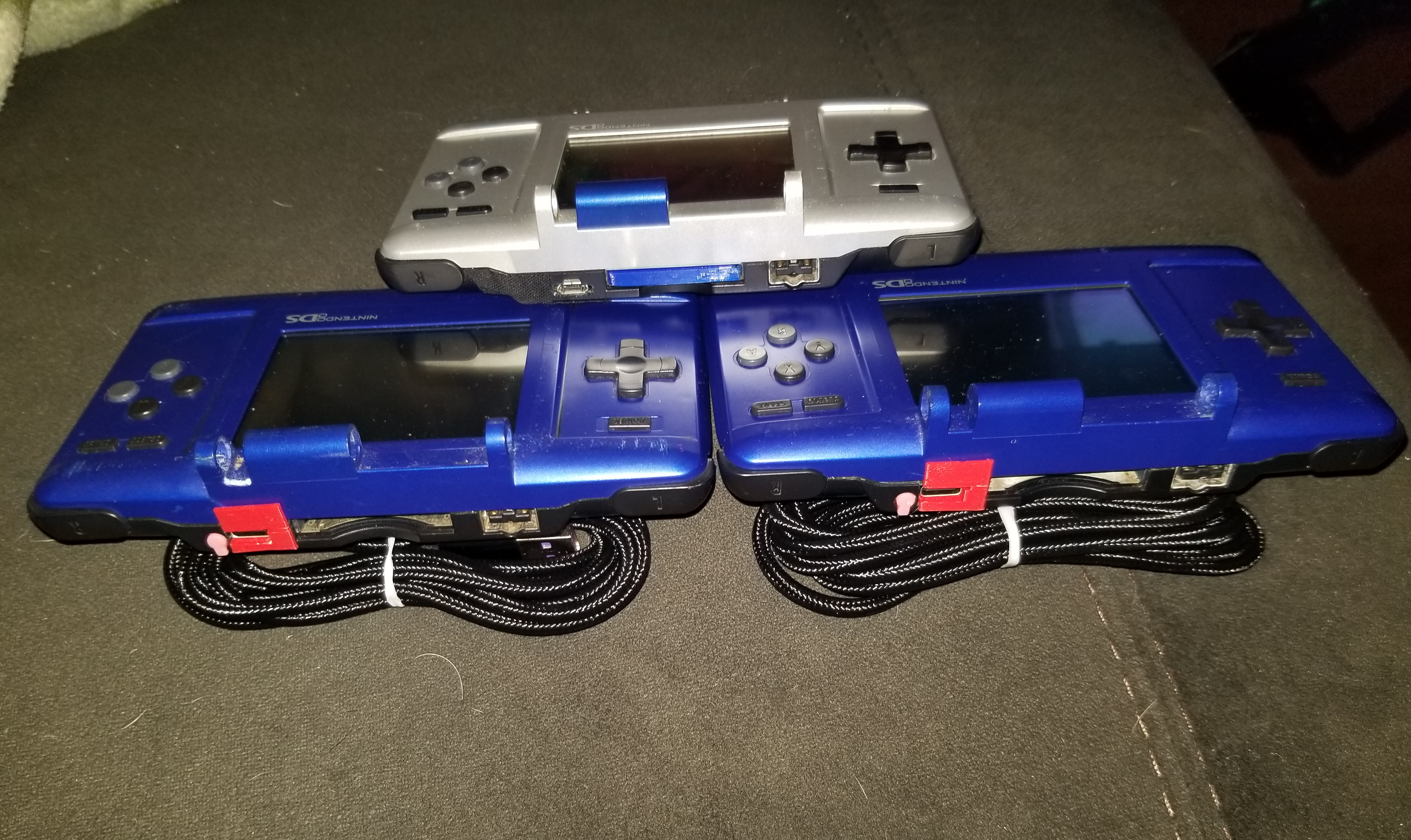 As can be seen, installation of the newer capture cards did not go as planned, and so I had to design a 3d printed bracket to hold the port in place.